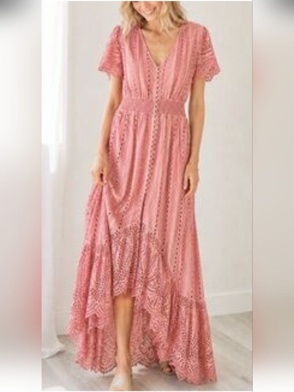 Young Fabulous & Broke Costa Eyelet Dress